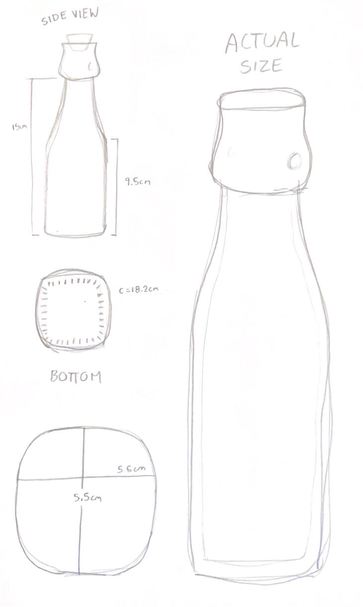 Bottle Dimensions